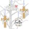 Big Dot of Happiness Religious Easter - Christian Holiday Decorations - Tree Ornaments - Set of 12
